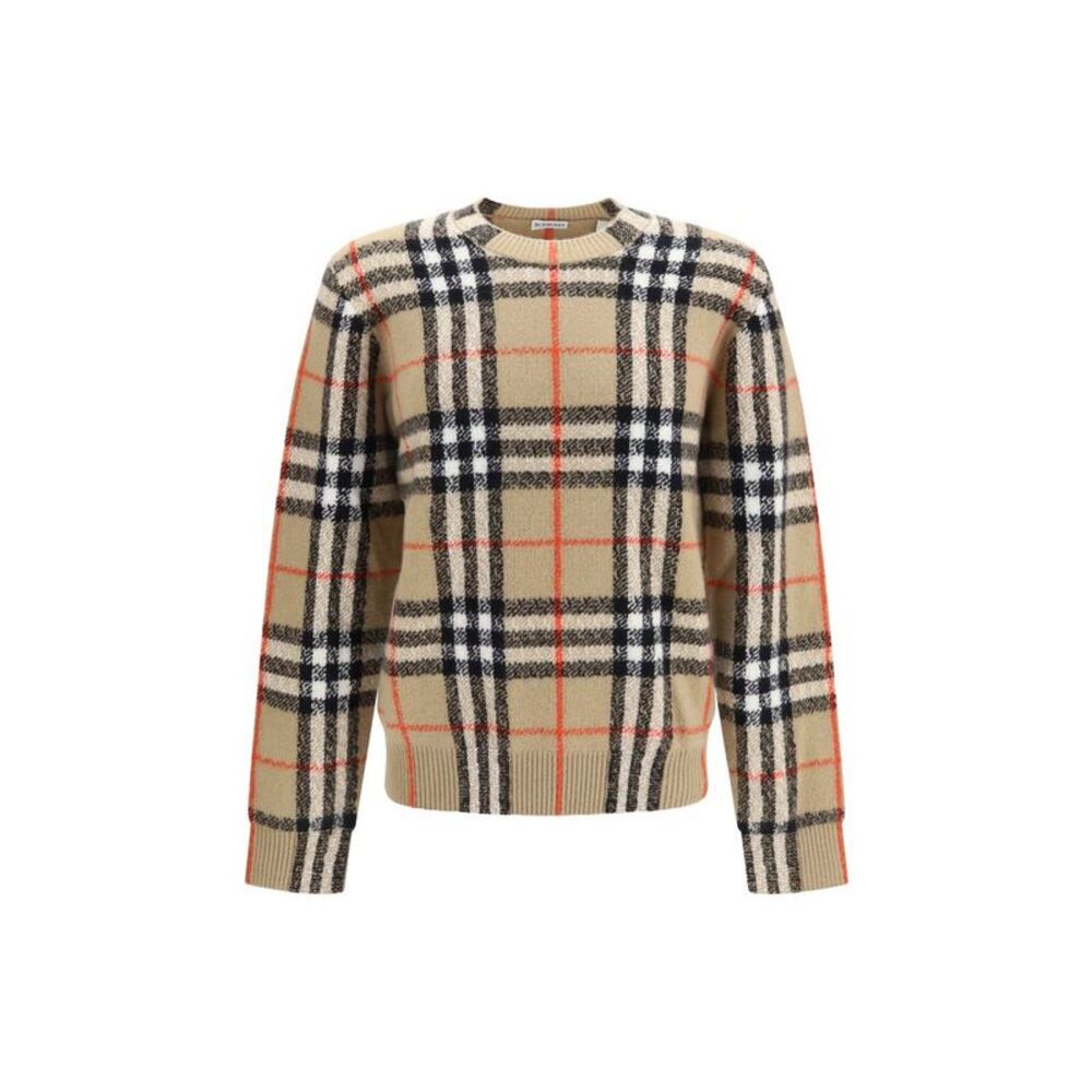 Burberry Beige Cashmere Men's Sweater